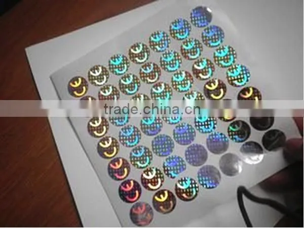 custom hologram sticker printer