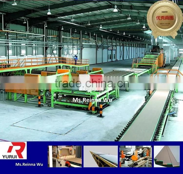 gypsum board production line/gypsum board production machinery/The new type gypsum board machine with CE and ISO