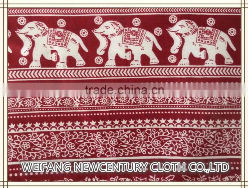 New product of 100% cotton fabric in 2016