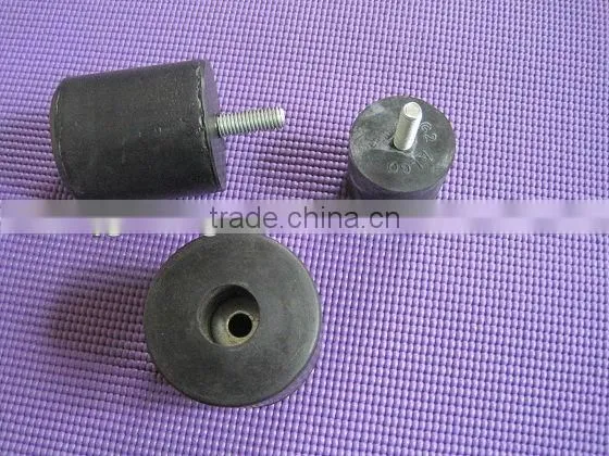 Rubber vibration pads