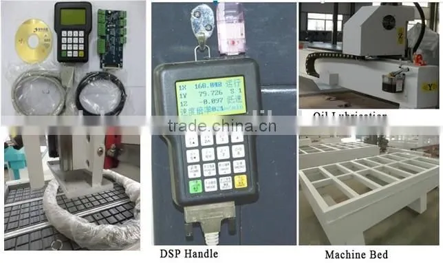 Jinan woodworking cnc equipment price for sale CC-M1325AG