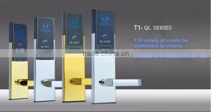 Hotel card key system lock QL-T1Smart High quality