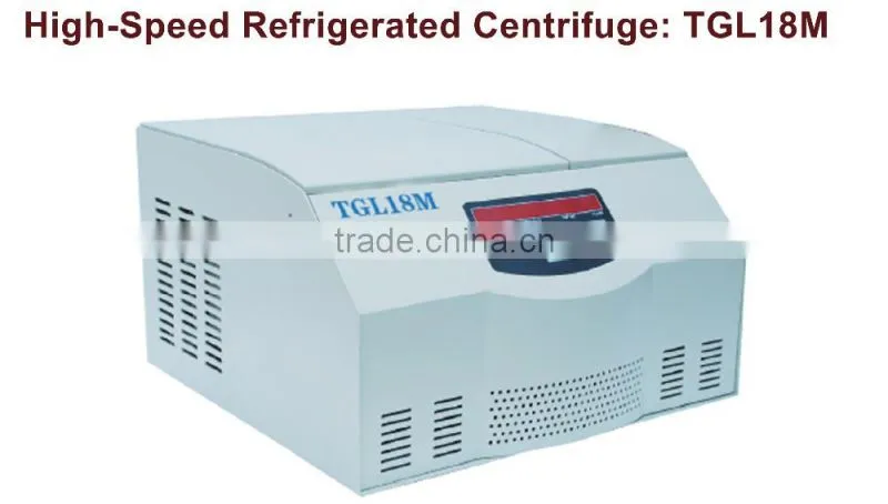TGL18M table type high speed refrigerated frozen centrifuge