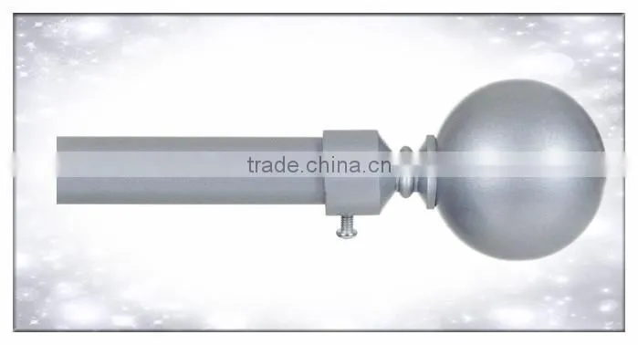China Notched Truncated Cone For 1 1/8 inch Decorative Metal Drapery Rods