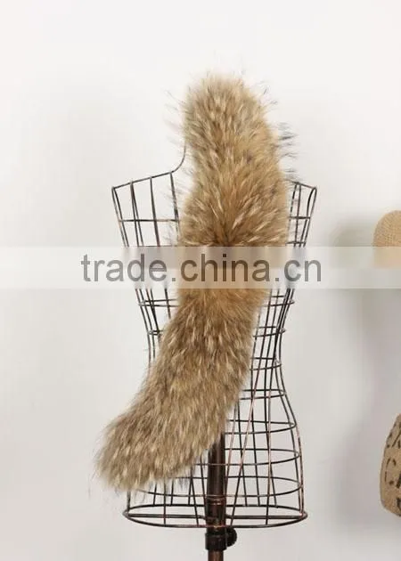 lady's soft raccoon fur collar RC15