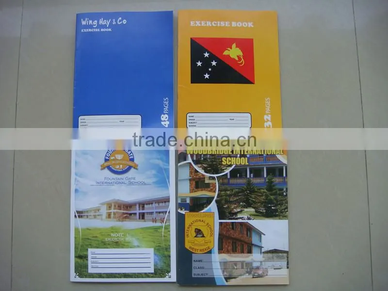 Popular school exercise book for student made in China