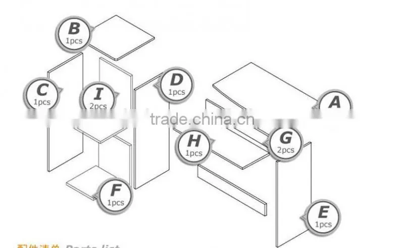 Best Price Wooden Computer Table Design Computer Table SX-04 for sale