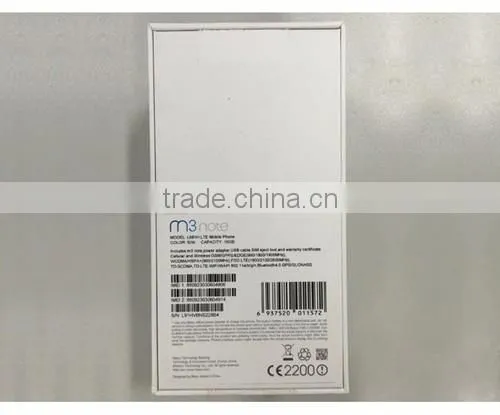 Original Meizu M3 Note International Edition 5.5 inch FHD 1080P 4G FDD MTK Helio P10 Octa Core Cell Phone Fingerprint 4100mAh