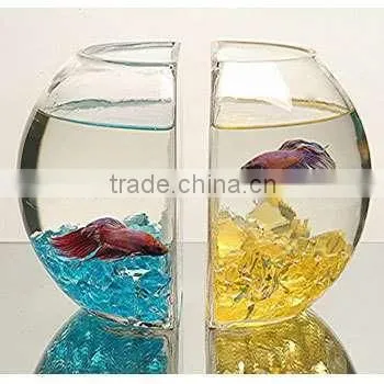 Acrylic Fishbowl Bookends