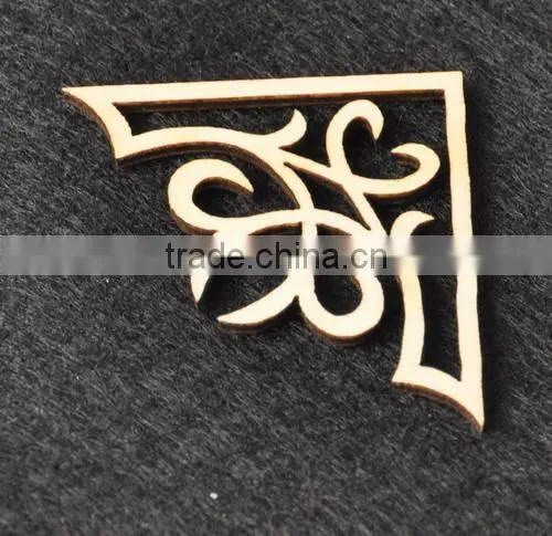 wood veneer shape for decoration