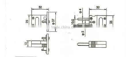 Thermocouple plugs in miniature Thermocouple Connector
