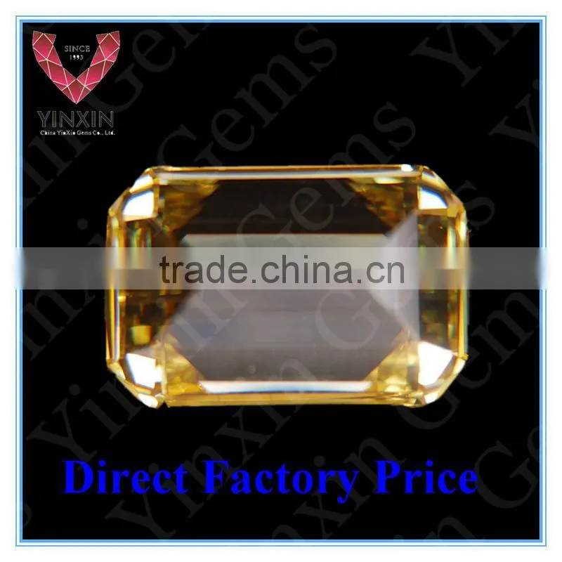 Hot selling wholesale loose gemstones Emerald cut