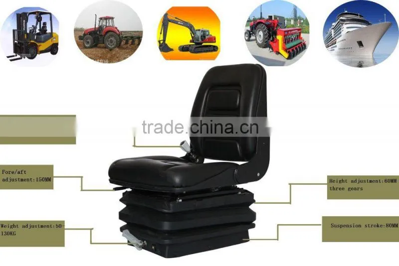 On sale suspension construction seat for forklift application