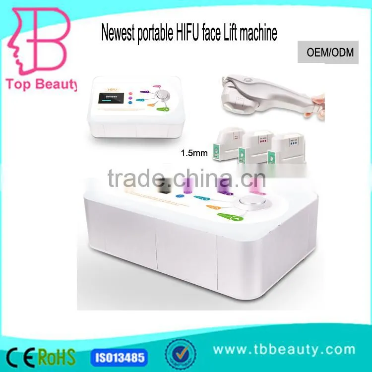 portable no-surgical treatment to tighten sagging skin beauty machine