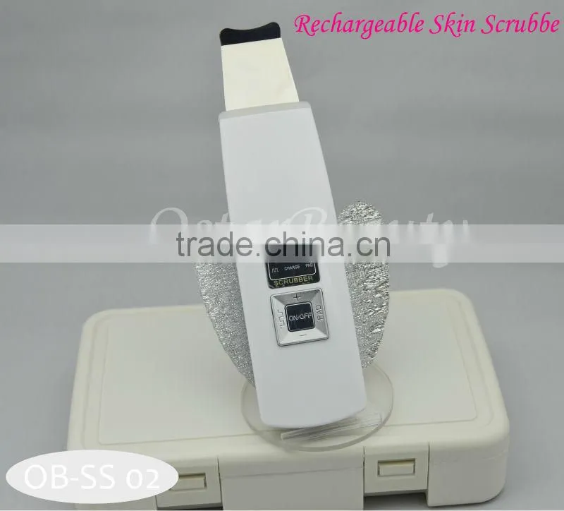 HOTSALE skin scraper skin care spatulas ultrasonic scrubber OB-SS 01