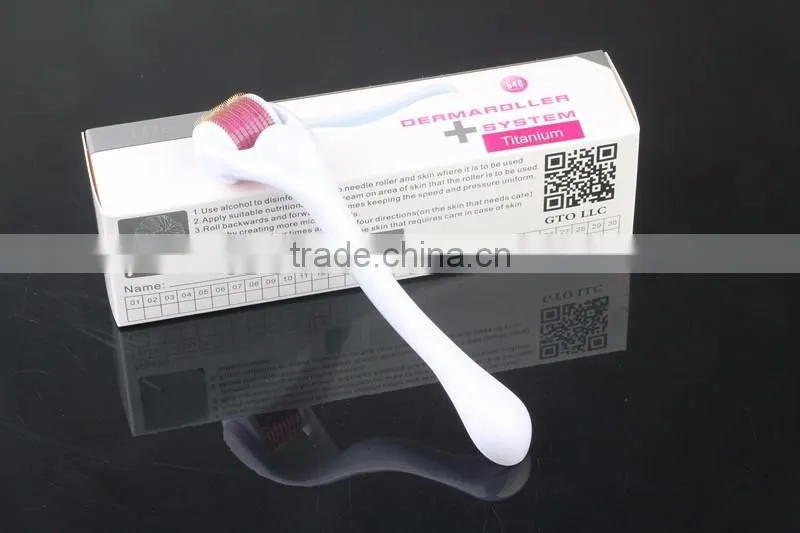 HOT!! GTO brand low price derma roller 540 needles face derma roller
