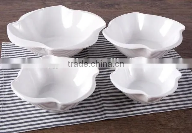 restaurant wholesale melamine charger plates in round shape