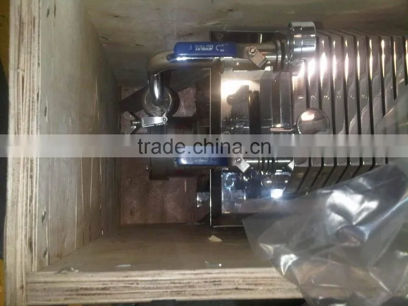 2016 Hot sale 304 stainless steel filter press FP-150