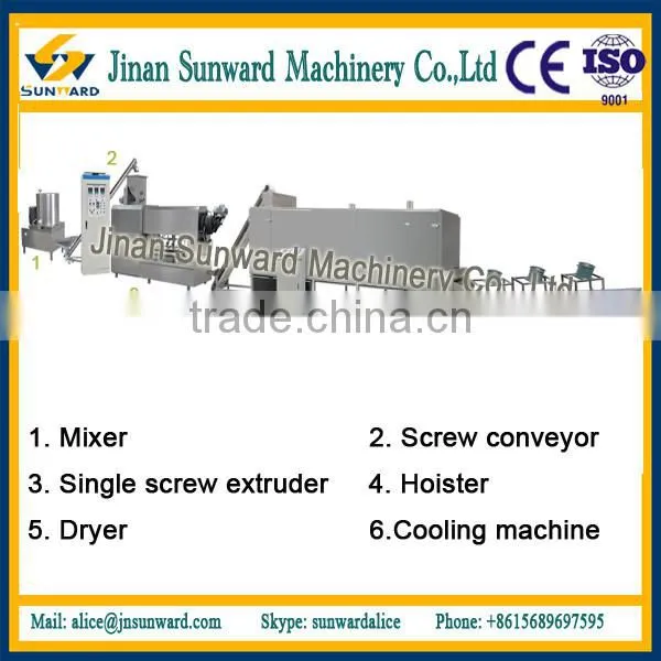 Various shapes macaroni making machine