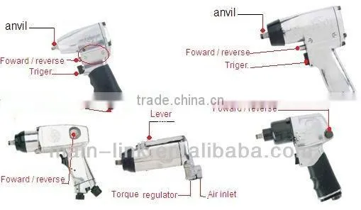 1/2" Firebird Air Impact Wrench
