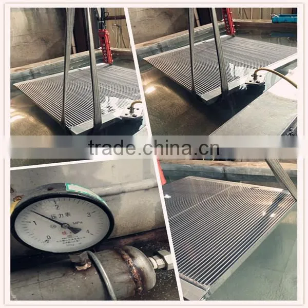 Customized made Aluminum bar plate 600x300x100 intercooler