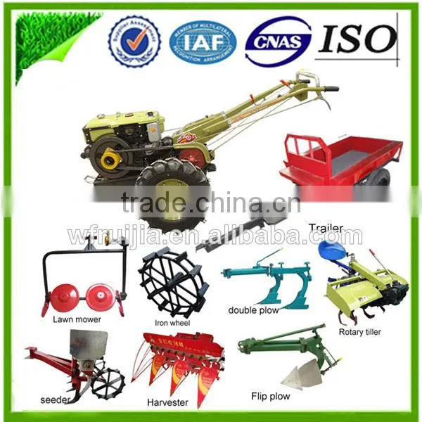 12HP Copy kubota engine 3 Point Cultivator hand tractor/Mini tiller Cultivator