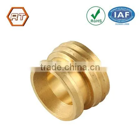 custom cnc turned brass part