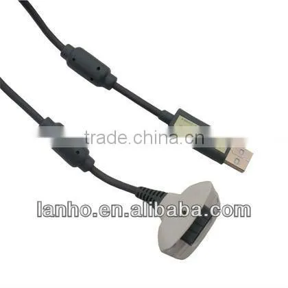 2 in 1 Wireless Controller Play and Charge USB Cable for Xbox360