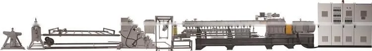 Stone Paper Manufacturing Line with Twin Screw Extruder for Sheet