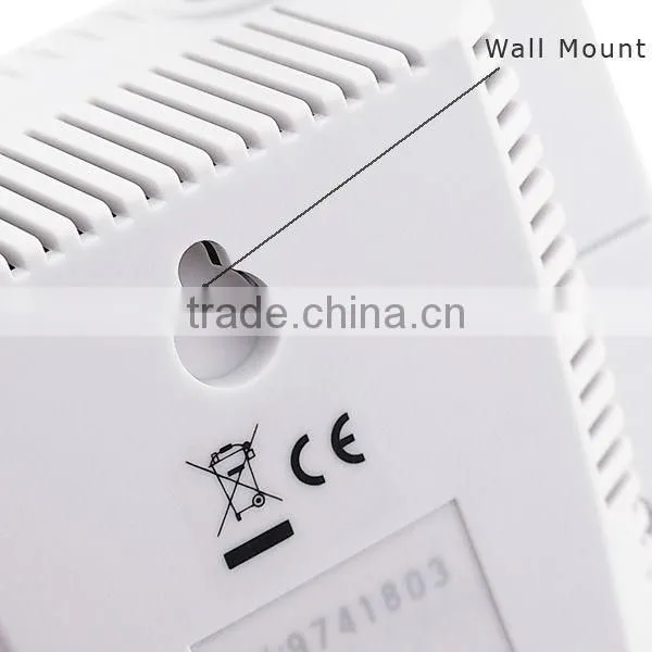 Wall Mount Indoor Air Quality Temperature RH Carbon Dioxide CO2 Monitor Sensor Detector Controller 0~2000ppm Range
