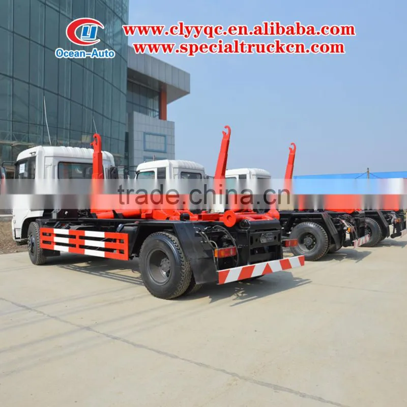 Dongfeng kingrun container removable garbage truck for sale
