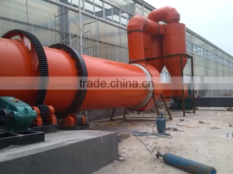 Rotary kiln drying gypsum powder machine