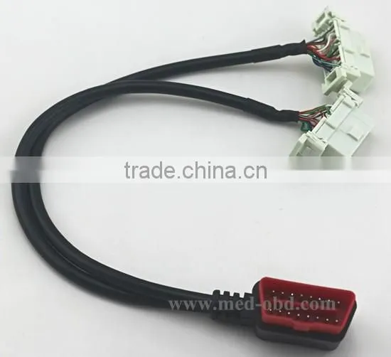 right-angle J1962M connecctor to 2 J1962F connector, 1ft