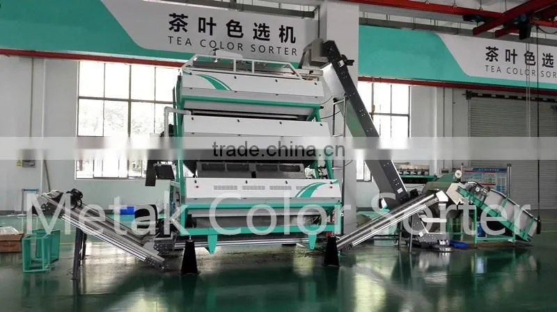Metak CCD Color Sorter Ejector Green Tea Sorting Machine