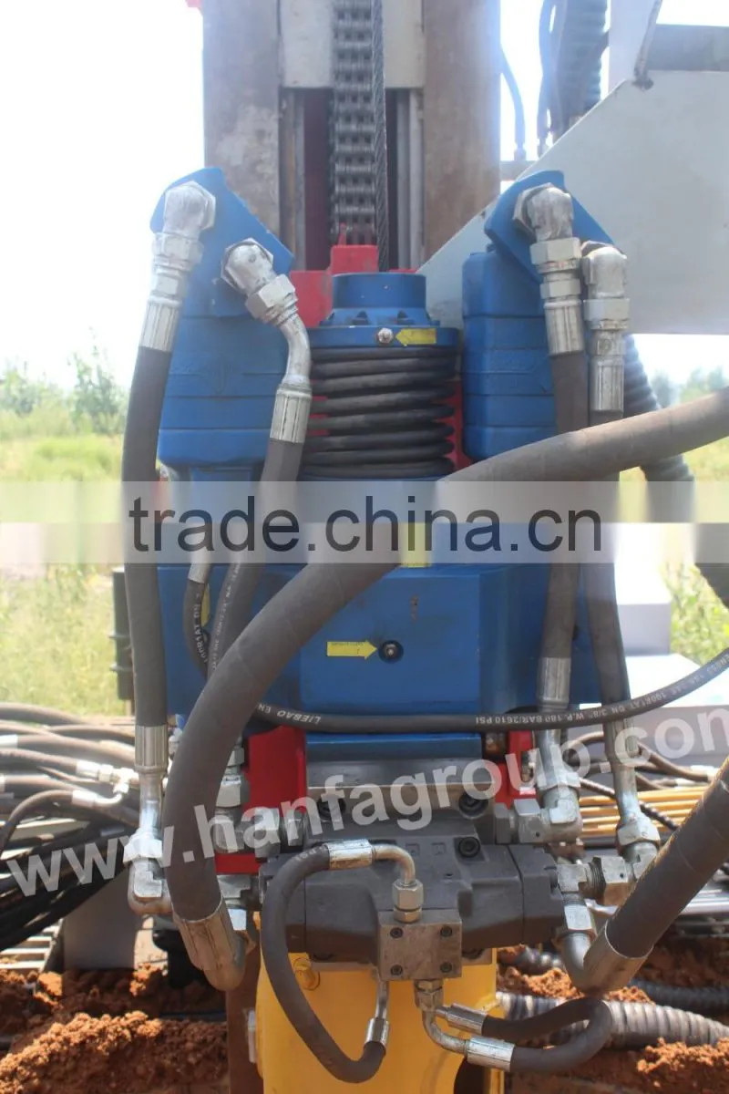 HF160Y Crawler Portable Rotary Bored Pile Drill Rig