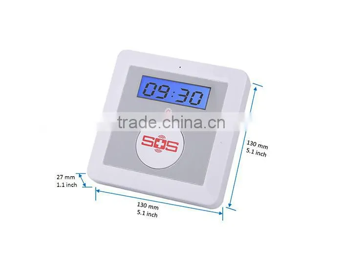 Elderly Alarm Monitoring System GSM dialer panic button