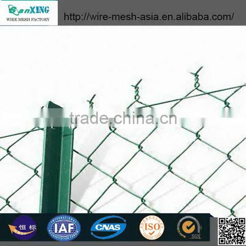 Galvanised temporary fence with clamps & concrete block for Australia