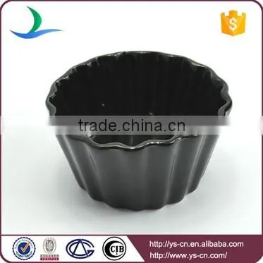Custom small ceramic colorful microwave cake bowl Cake Mold