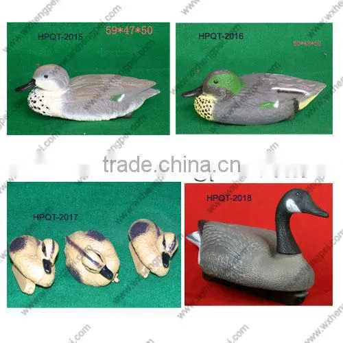 The simulation model of wild duck hunting bait, duck hunting model