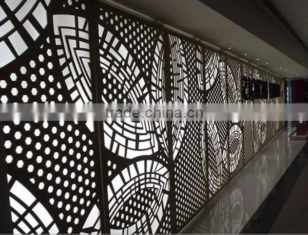 Outdoor Curtain Wall Aluminium Decorative Perforated Metal Panel