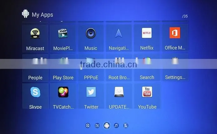 Factory Price Amlogic S805 MX Pro Android 4.4.2 Smart TV Box with BT 4.0