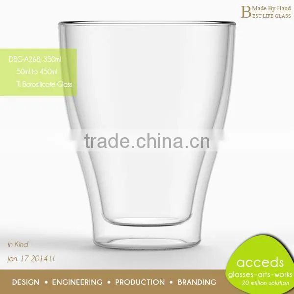 Pyrex Double Wall Insulated Mug without Handle