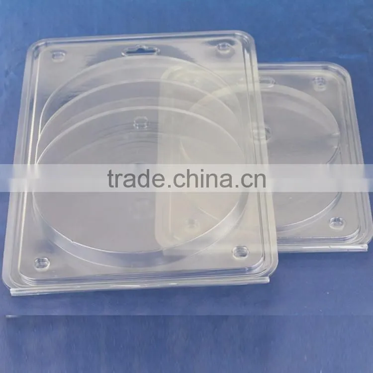 2017 Guangzhou PS Flocking Tray For Wine Packaging