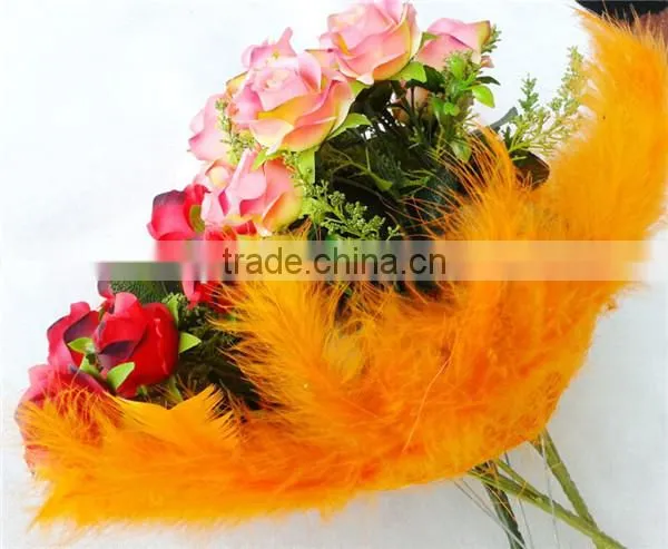 funny pot holder and sisal bouquet holder for wedding