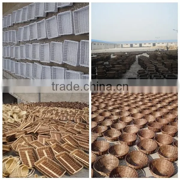 2016 new design cheap cane basket from linyi lucky hadicraft factory