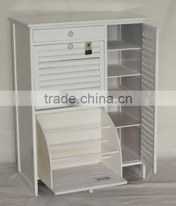 Modern High Quality White MDF Shoes Cabinet