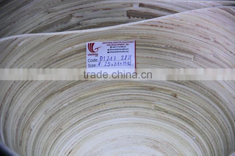 Safe food bamboo bowl made in Vietnam
