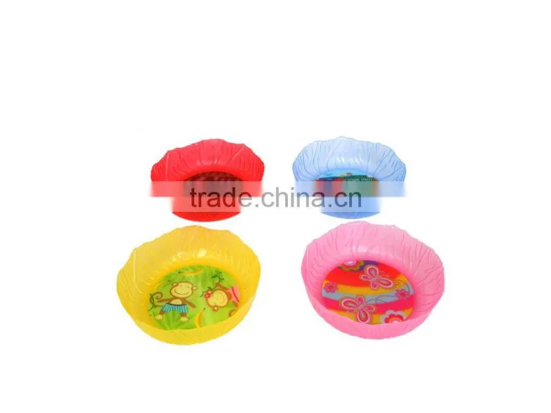 New Produck Ice Cream Plastic Bowl With Spoon And Lid For Kid