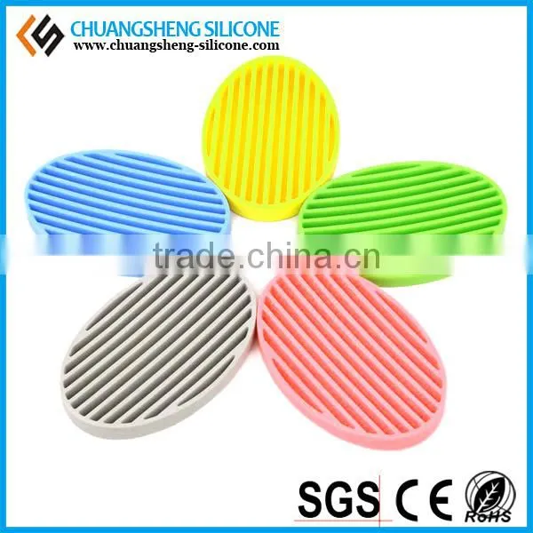 Eco-friendly silicone soap dish case