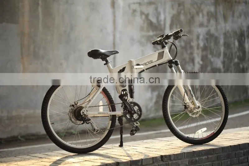 professional downhill mountain bike folding electric mountain bike